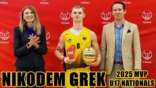 16 YEARS OLD AND 6'2 EXPLOSIVE GUARD NIKODEM GREK | MVP OF POLISH U17 NATIONALS 2025