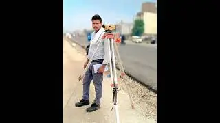 auto level civil engineering instrument total station survey work road construction #civilwork APCO