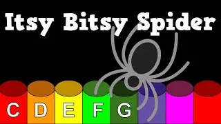 Itsy Bitsy Spider - Boomwhacker Play Along