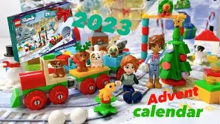 Lego friends advent calendar 2023 🎄building all the presents!! | lego friends 2023