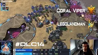 Diamond League Championship Season 14 CoralViper vs LegolandMan Group Stage  | Starcraft 2