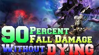 Bless Unleashed - Crater Good Challenge - 90% Fall damage without dying.