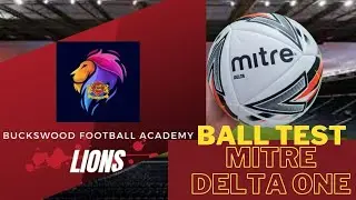 Buckswood Test Mitre Delta 1 Ball #shorts #football  #Mitre