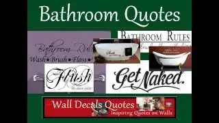 Bathroom Quotes
