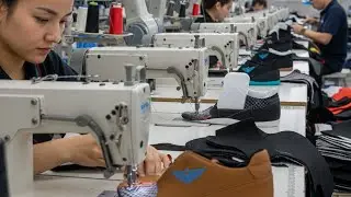 Inside Shoe Factory: From Raw Materials to Finished Shoes | Full Manufacturing Process