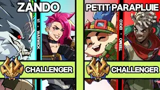 2XKO ▰ ZANDO (Vi-Warwick) vs PETIT PARAPLUIE (Teemo-Ekko) ▰ 2XKO Pro Replays