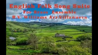 English Folk Song Suite Ralph Vaughan Williams for Brass Ensemble
