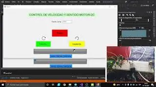 Control de motor dc con visual studio, Arduino, velocidad y direcci&oacute;n conexi&oacute;n serial