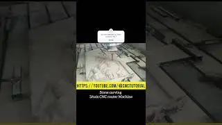 This is how a stone cnc router!&hearts;️ #cnc #artcam2018 #cncrouter #marblecnc #gcode #artcam #stonecnc