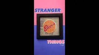 STRANGER THINGS CRAFT IDEA✂️👆🏻 | #shorts #youtubeshorts #diy #trending #strangerthings  #netflix