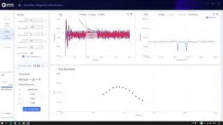 Rabi Oscillation Experiment run by SpinQ 2-qubit desktop quantum computer Gemini.