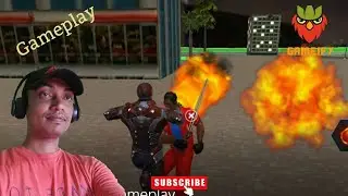 Iron Hero Superhero Fighting Gameplay