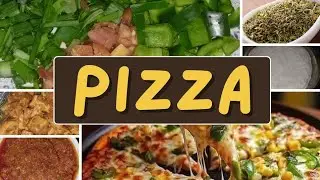 Homemade chicken pizza|| Pizza Souce||Pizza Dough #food #cooking 