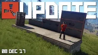 Building 3.0, new half walls, upkeep, junkyard | Rust update 08th December 2017