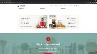 Kitchen Appliances WordPress Theme