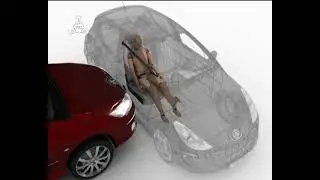 Airbag lateral funcionamiento #airbag #sidebag #airbaglateral #srs #seguridad #safety #car #carro