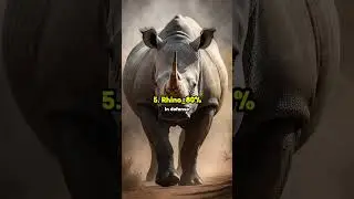 Top 10 Animals Who Can Defeat A Lion #animals #top10 #lion #scarface #powerful #tiger #elephant