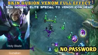 GUSION EPIC VENOM TO ALL SKIN | FULL VOICE AND EFFECTS - NO PASSWORD | PATCH NATAN