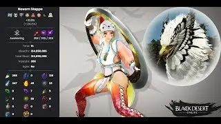 [BDO] Kunoichi Awakening, Navarn steppe 120-160 caphras/hour.