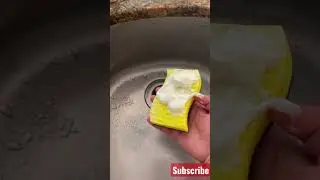How To Get Shiny Sink With This Paste #shorts