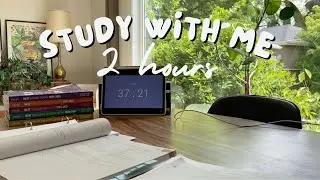 Study With Me 2 Hours MCAT Prep + LOFI Music - 50 / 10 Pomodoro
