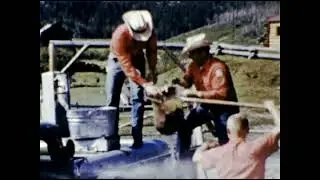 Wyoming 1960s fish restocking super8 film to digital file