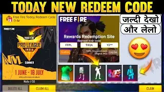 Free Fire Redeem Code Today | Free Fire 2 July New Redeem Code | FreeFire Rewards - Garena Free Fire