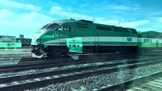 Niagara GO Train Ride: Union to Niagara Falls