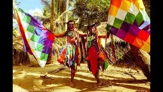 Tribal Gathering Dance Ritual From Colombia