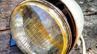 Восстановление фар Citroen 2cv