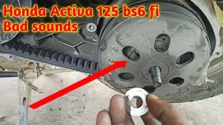 Honda Activa 125 bs6 bike  sounds problem solve