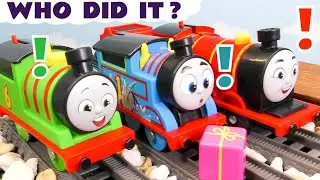 Who Did It Mystery Toy Train Story with Thomas and the Funlings