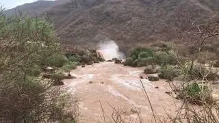 Cyclone Mekunu- Overflowing wadis of Dhofar region
