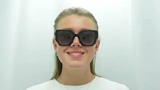 Woman model wearing Prada PR15WS 3890A7 Sunglasses