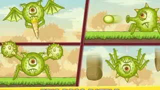 Red ball 5 - Red Ball Gameplay - First Boss Fight Part 1 ( No commentary)