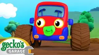 Baby Truck Gets Muddy! 🌧️🚚 | Baby Truck | Gecko's Garage | Kids Songs