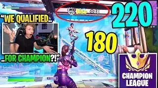 I qualified for CHAMPION LEAGUE with my WORLD CUP duo partner... (super sweaty)