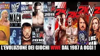 L'Evoluzione dei giochi WWE dal 1987 a oggi ! (Evolution of WWE Games 1987 - 2020)