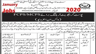 Latest Government of Sindh Jobs 2020 - Government of Sindh Jobs