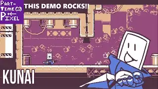 Kunai Demo Game Play | Super Amazing Metroidvania