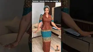Trending Ankara Skirt And Blouse Style for Queens