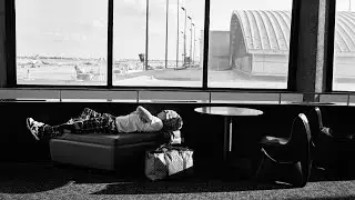 B&W Photographer Dan Mars: A Layover in O'Hare