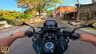 ACELEREI A AFRICA TWIN SÓ O CANO … [4K]