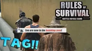 HILARIOUS TAG CUSTOM GAME IN RULES OF SURVIVAL!!