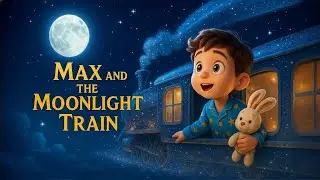Max and the Moonlight Train 🚂✨ | Magical Bedtime Story for Kids | 3D Animated Short Film