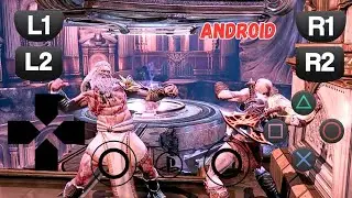 GOD OF WAR 3 REMASTERED: ZEUS FINAL FIGHT PS4 EMULATOR ANDROID GAMEPLAY PART 25