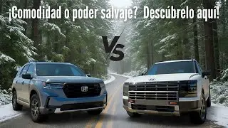 Honda Pilot 2025 vs Palisade XRT 2026 &mdash; &iexcl;Batalla &Eacute;pica de SUVs!