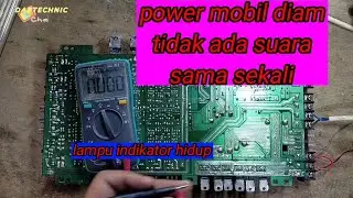 power mobil hidup tapi tak ada suara