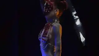 Short Clip Of Leah Debrincat Performing At The Big London Tattoo Show At The London Excel.08/09/24