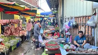 Various Market Street Food Tour in Phnom Penh - Cambodia Traditional Fresh Market of 2025 